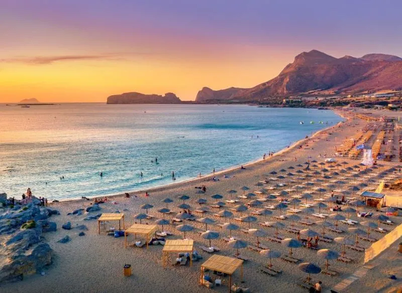 Beach, Archontiko Hotel, Crete