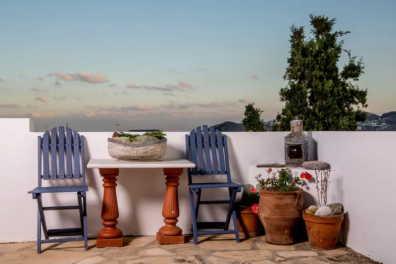 Terrace, Villa Iliatoras, Crete