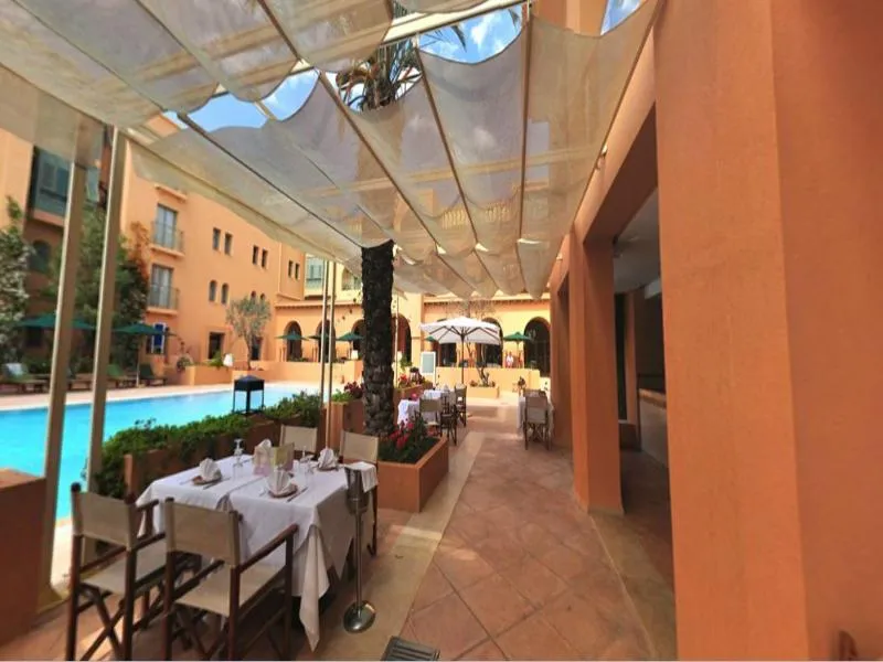Restaurant, Alhambra Thalasso, Tunisia