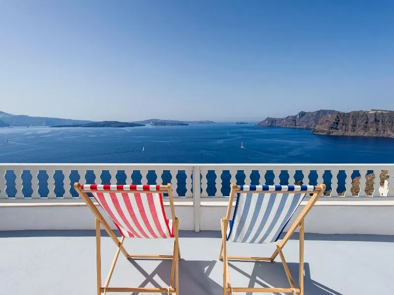 Terrace, Villa Calliope, Santorini