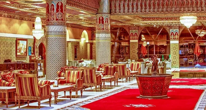 Lobby, Royal Mirage Deluxe, Marrakech