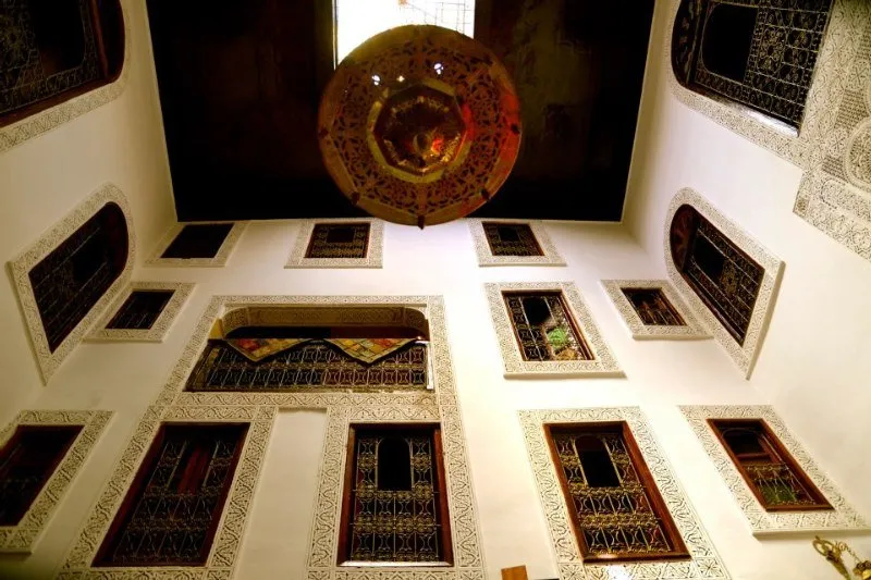General view, Riad Nassim, Fez