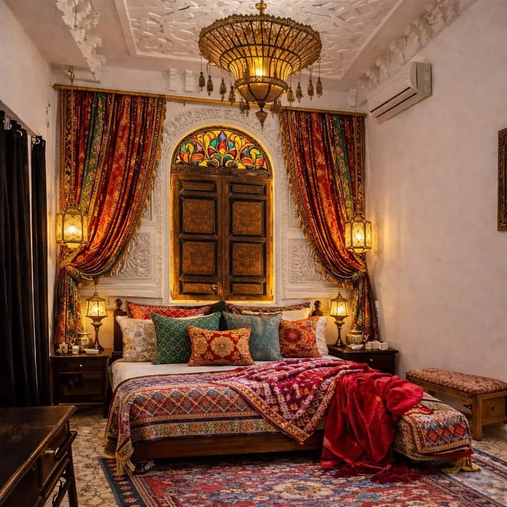 General view, Riad Dar El Bacha, Marrakech