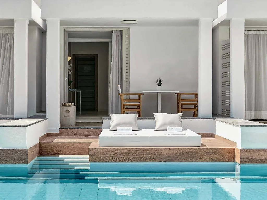 Double or Twin POOL VIEW Room, Grecotel LUXME White, Crete
