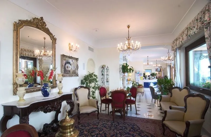 Lobby, Hotel Santa Lucia, Naples