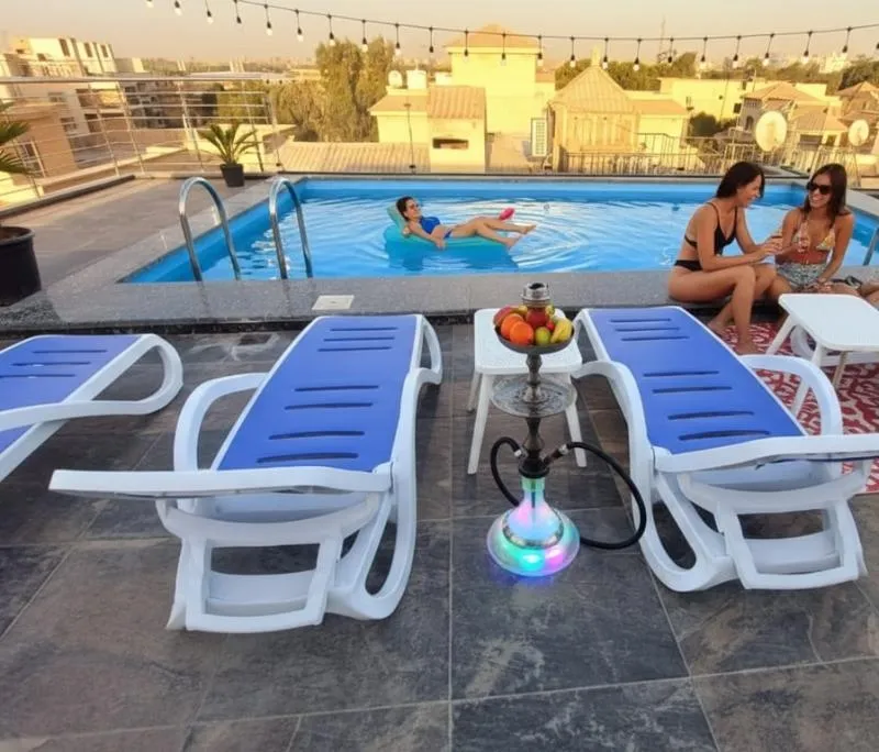 Pool, Zen Pyramids Luxury Villa, Cairo