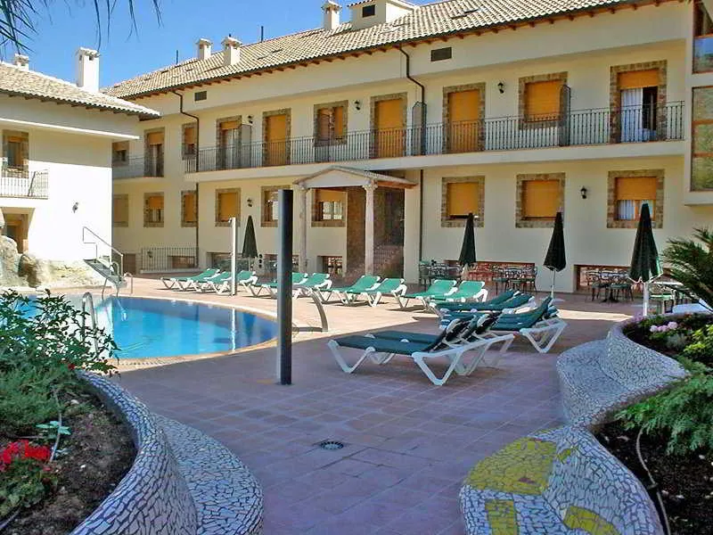 Terrace, Balneario Parque de Cazorla, Andalucia