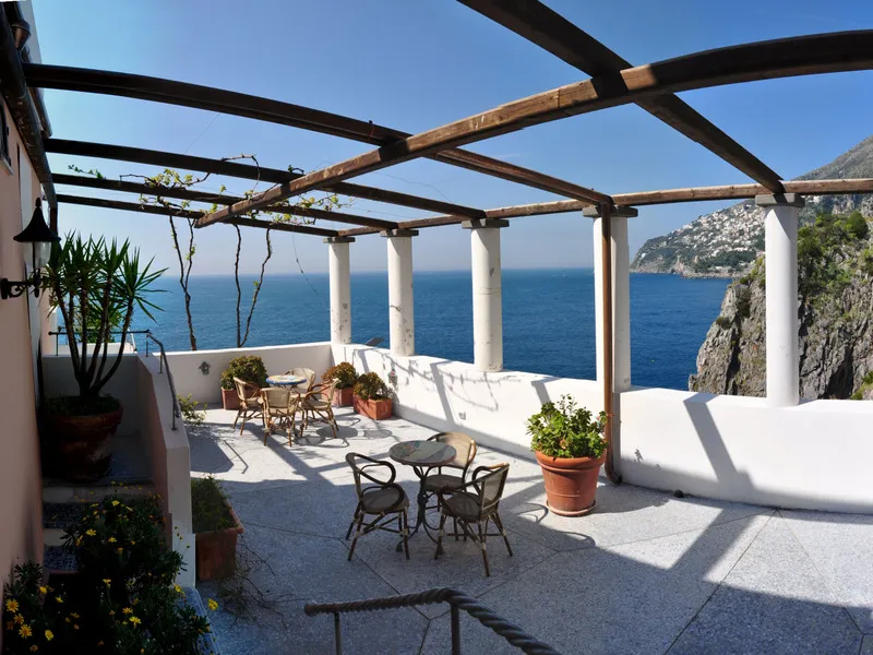 Terrace, Locanda del Fiordo, Naples
