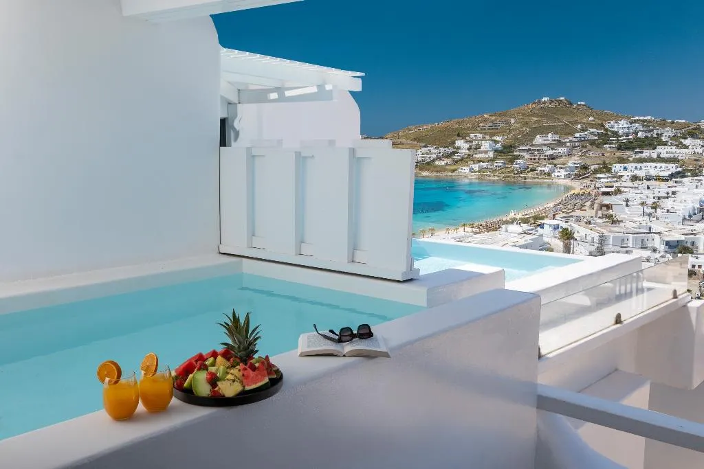 SUITE DELUXE SEA VIEW Room, Deliades, Mykonos