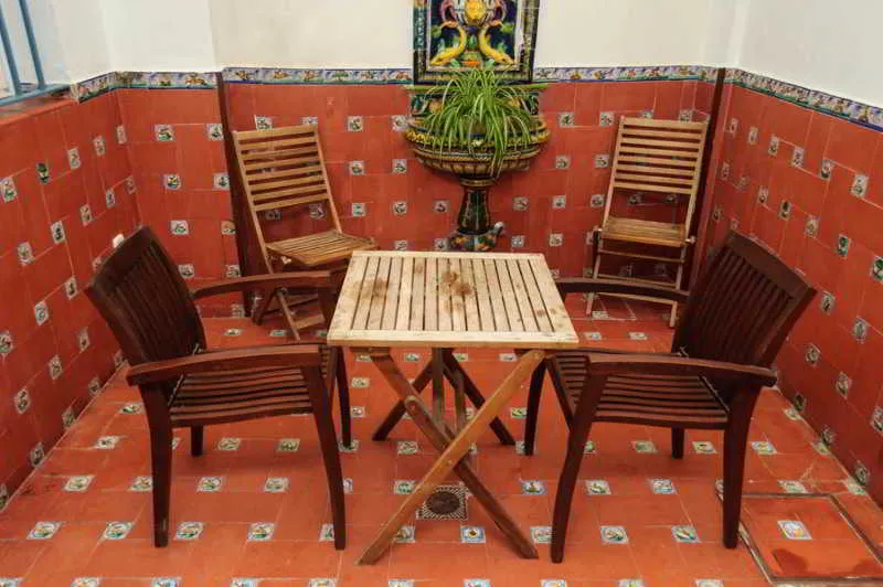 Lobby, Pension Perez Montilla, Seville