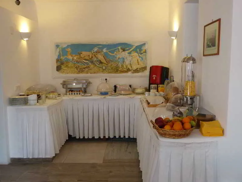 Restaurant, Aparthotel Black Sand, Santorini