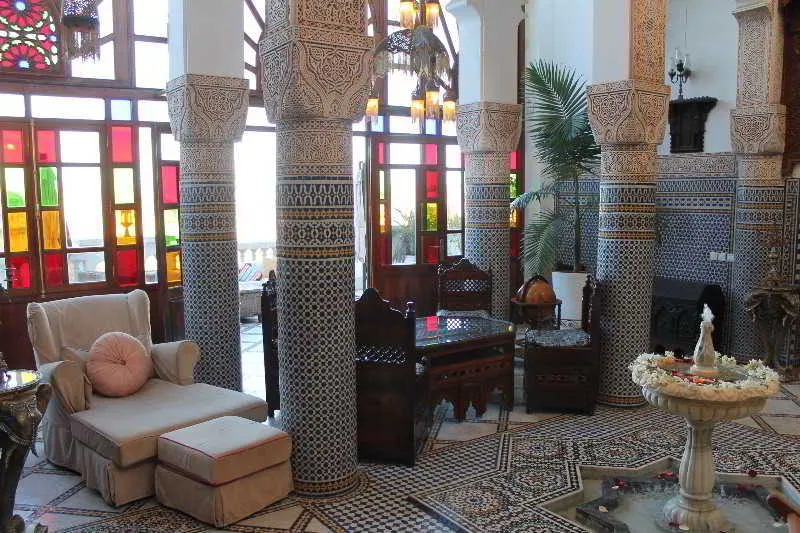 General view, Riad Arabesque, Fez
