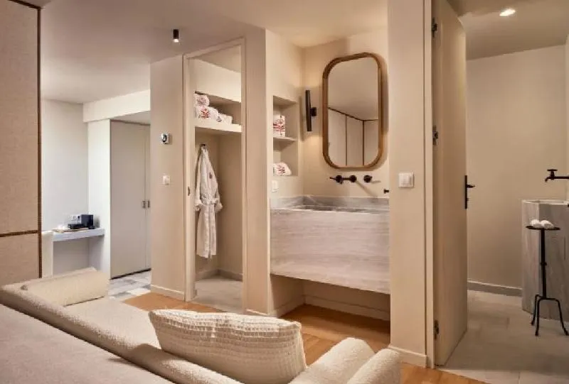 DOUBLE SUPERIOR SIDE SEA VIEW Room, Mykonos Theoxenia, a Member of Design Hotels, Mykonos