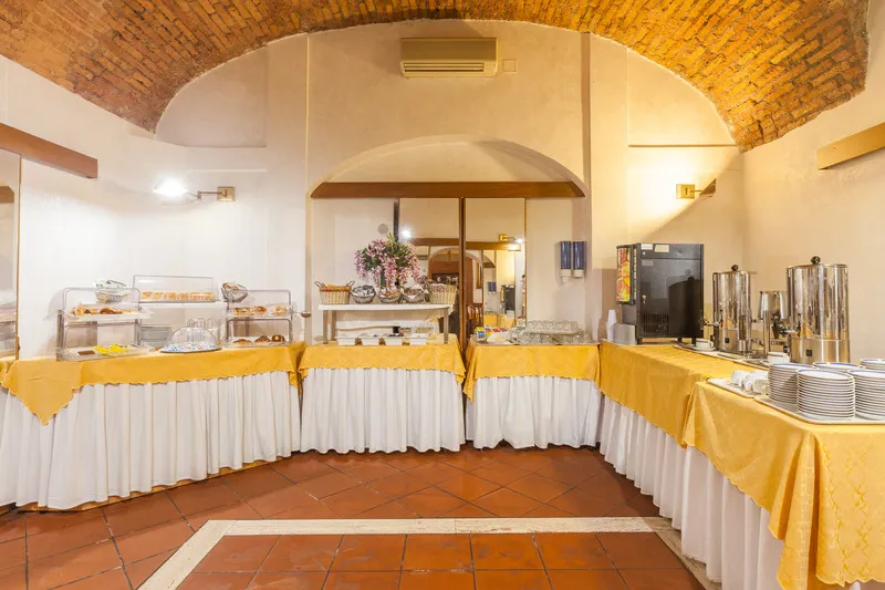 Restaurant, Hotel Galles, Rome