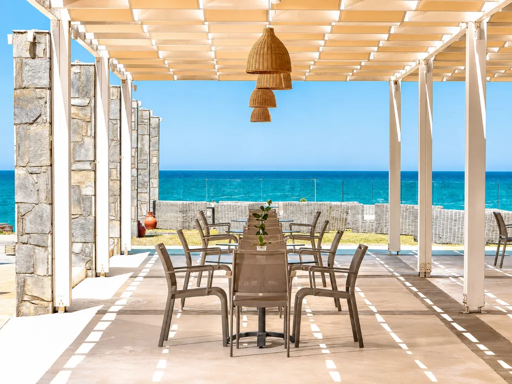 Restaurant, St Constantin Hotel, Crete