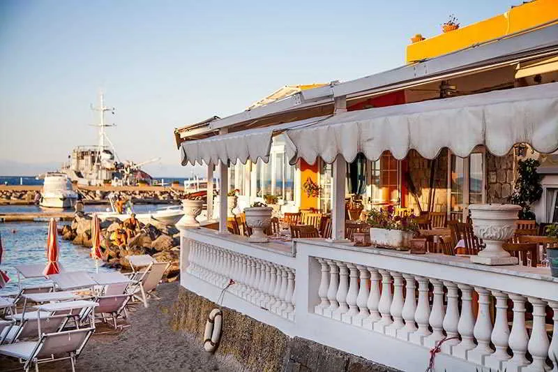 Restaurant, La Sirenella, Naples