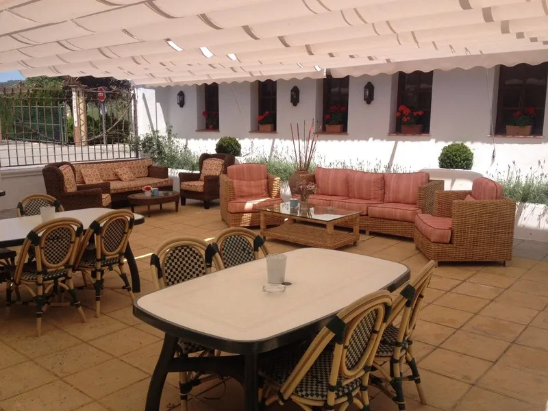 Terrace, Hotel Ronda Valley, Costa Del Sol