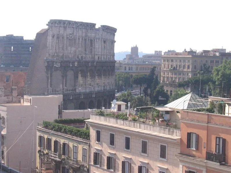 General view, Celio, Rome