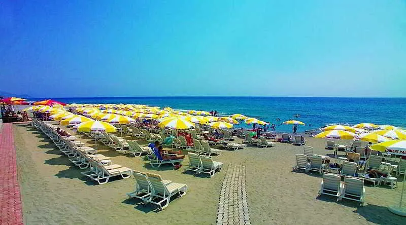 Beach, Orient Palace Hotel & Resort, Antalya