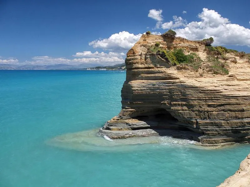 Beach, Toulas Apartments, Corfu