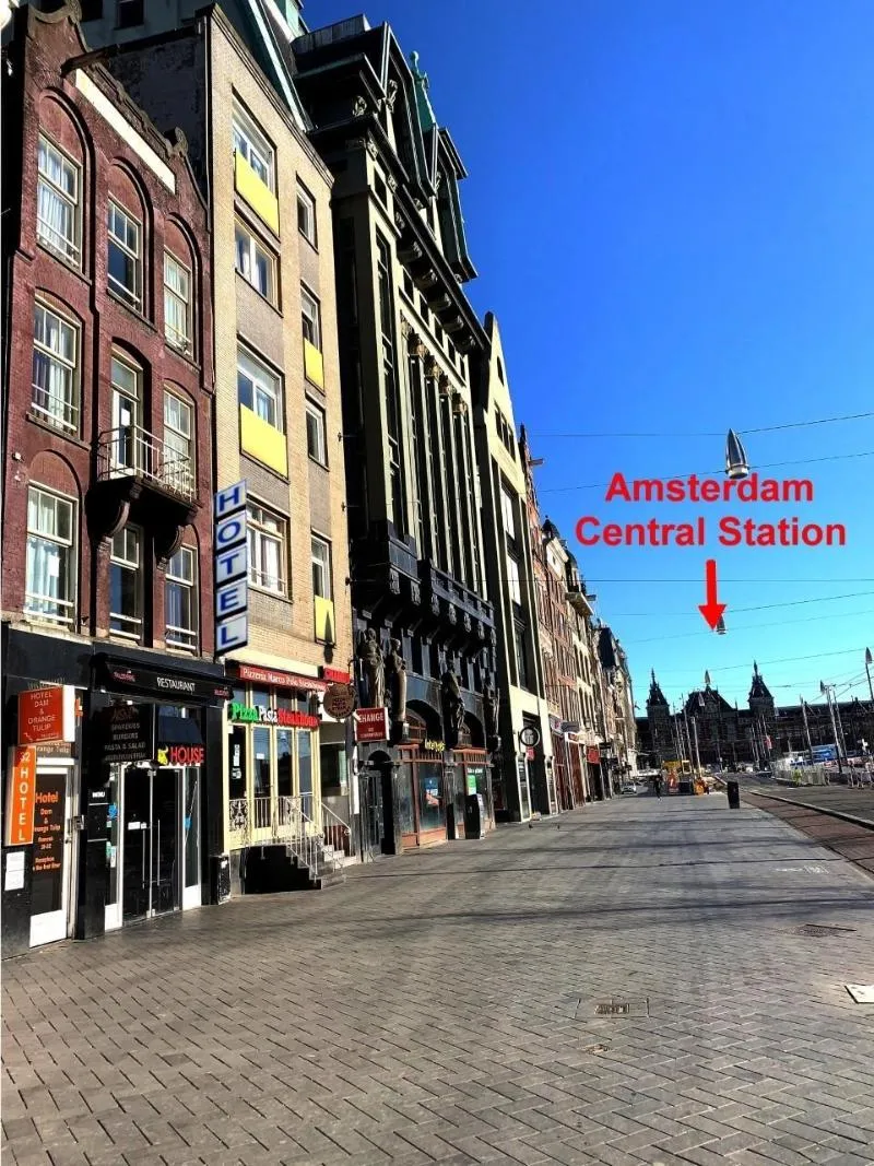General view, Budget Dam Hotel, Amsterdam