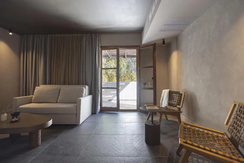 SUITE KING SIZE BED Room, Aulus Lindos Rhodes, Curio Collection by Hilton, Rhodes