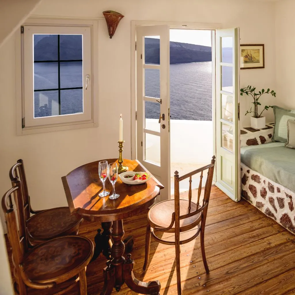 Lobby, Fanari Villas, Santorini