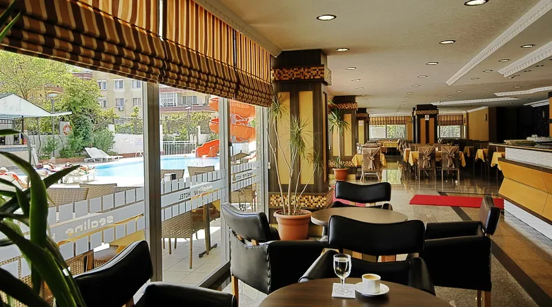 Restaurant, Sealine Hotel, Antalya