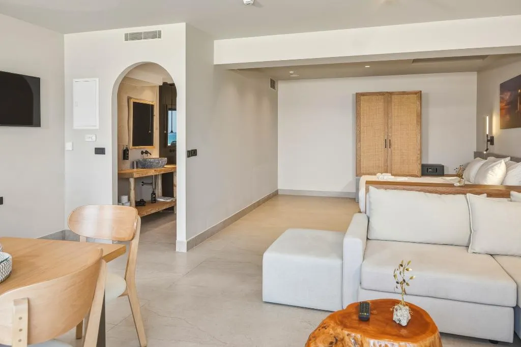 SUITE SEA VIEW ONE BEDROOM Room, Volta Seaside Boutique Hotel, Crete