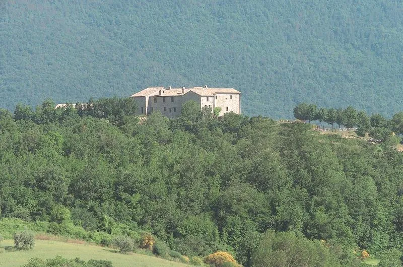 General view, Castello di Petrata, Perugia