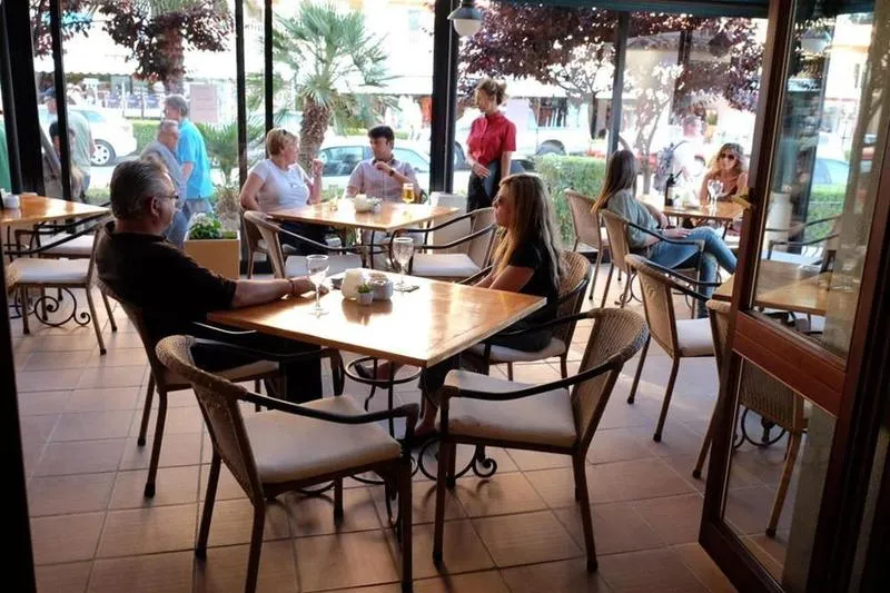 Restaurant, Hotel Bell Port, Majorca