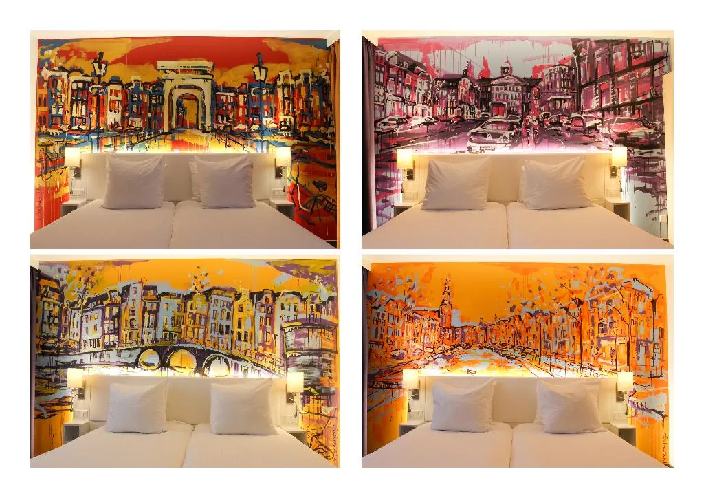 DOUBLE SINGLE USE STANDARD Room, WestCord Art Hotel Amsterdam 3 stars, Amsterdam