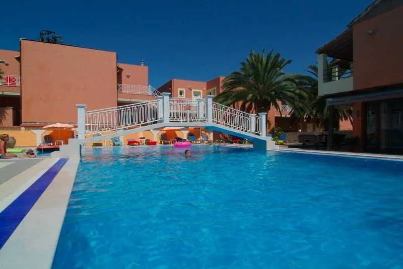 Pool, Olgas Hotel - Canal D' Amore, Corfu