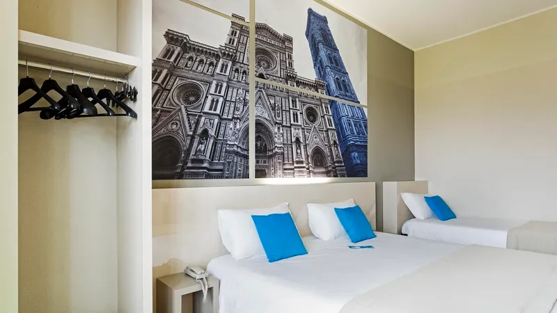 TRIPLE STANDARD Room, B&B Hotel Firenze Nuovo Palazzo Di Giustizia, Florence