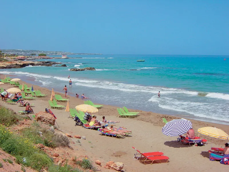 Beach, Mediterraneo Hotel, Crete