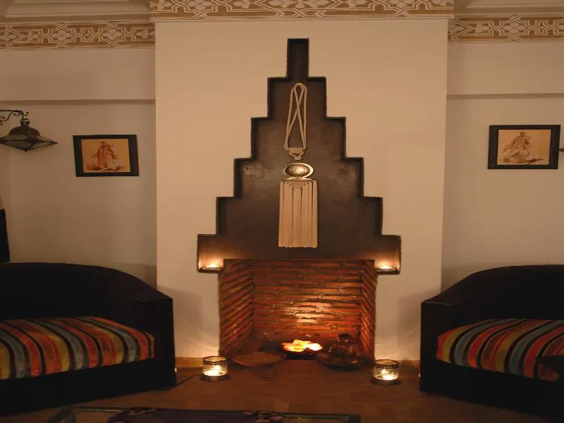 Lobby, Riad Aubrac, Marrakech