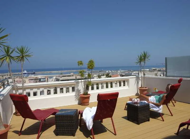 Terrace, Olympic Palladium by GHH, Crete