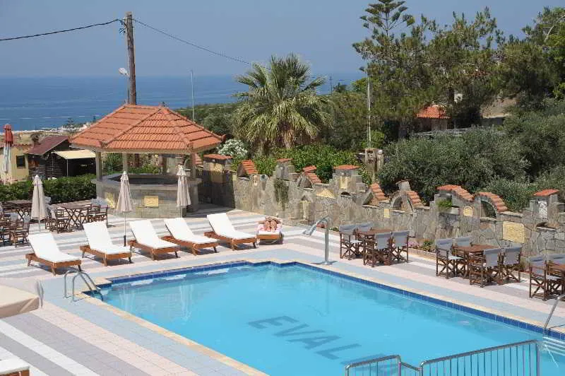 Pool, Evalia Apts, Crete