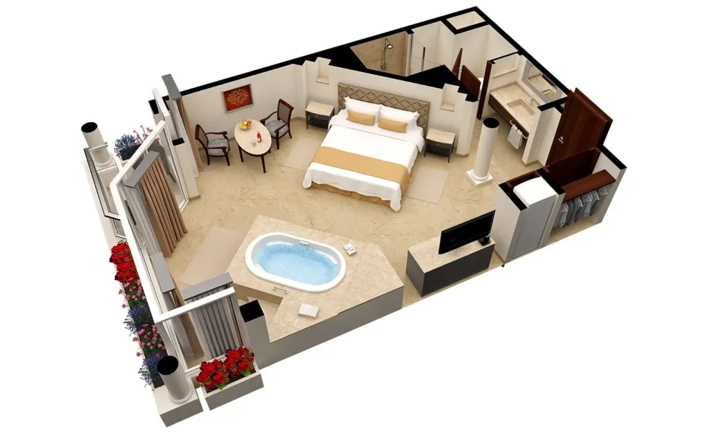 SUITE HONEYMOON Room, Moon Palace Cancún All Inclusive, Cancun Area