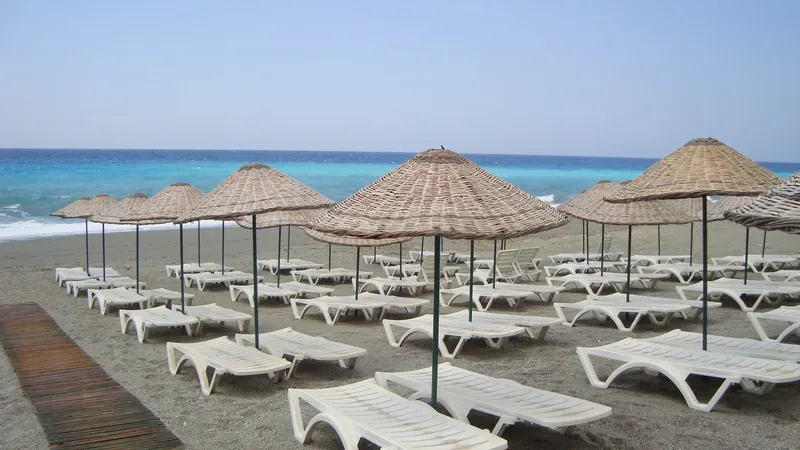 Beach, Galaxy Beach Hotel, Antalya