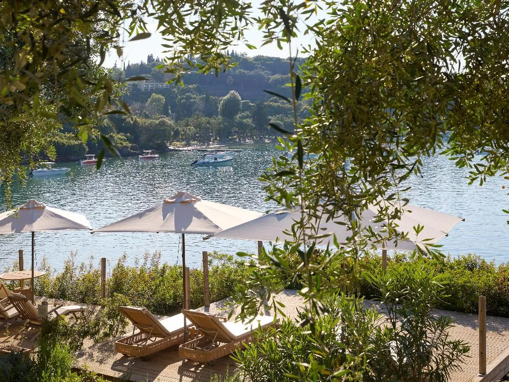 Beach, Grecotel Eva Palace, Corfu