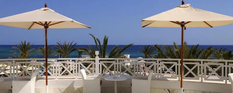 Terrace, Radisson Blu Resort & Thalasso Hammamet, Tunisia
