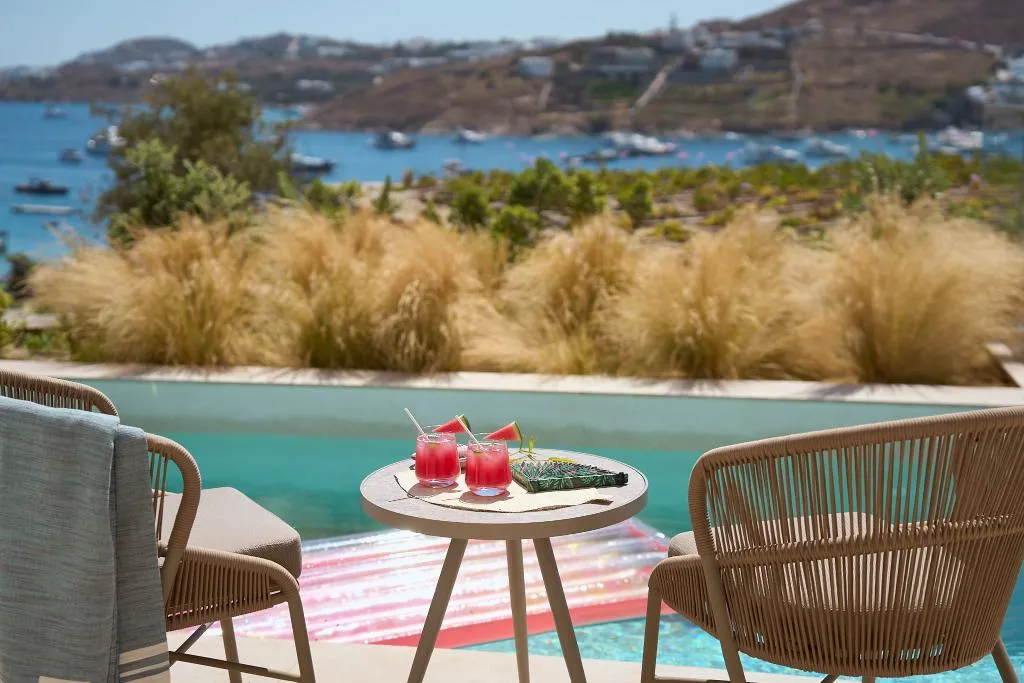 SUITE TWO BEDROOMS WITH PRIVATE POOL Room, Once In Mykonos Luxury Resort, Mykonos