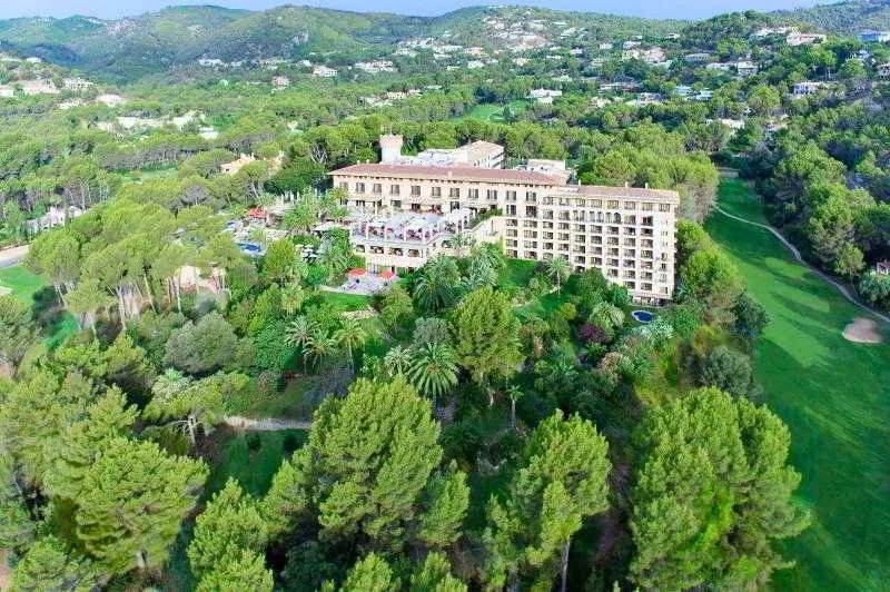 General view, Castillo Hotel Son Vida, Majorca