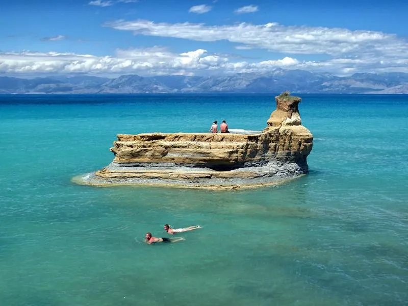Beach, Toulas Apartments, Corfu