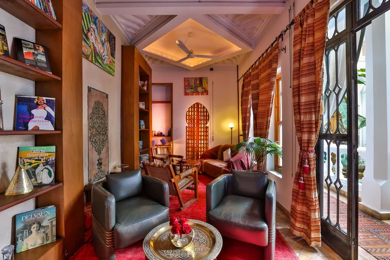 General view, Riad Moucharabieh, Marrakech