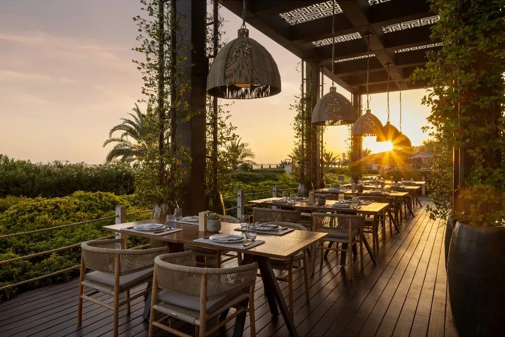 Restaurant, Amara Hotel, Cyprus