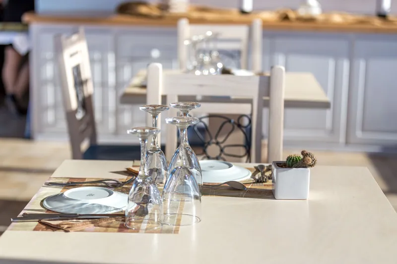 Restaurant, Caldera Romantica, Santorini