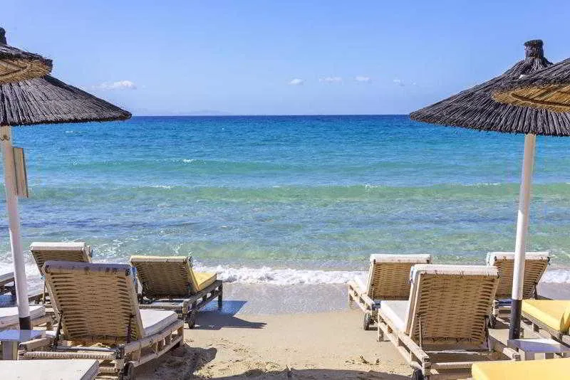 Beach, Kosmoplaz Beach Resort, Mykonos