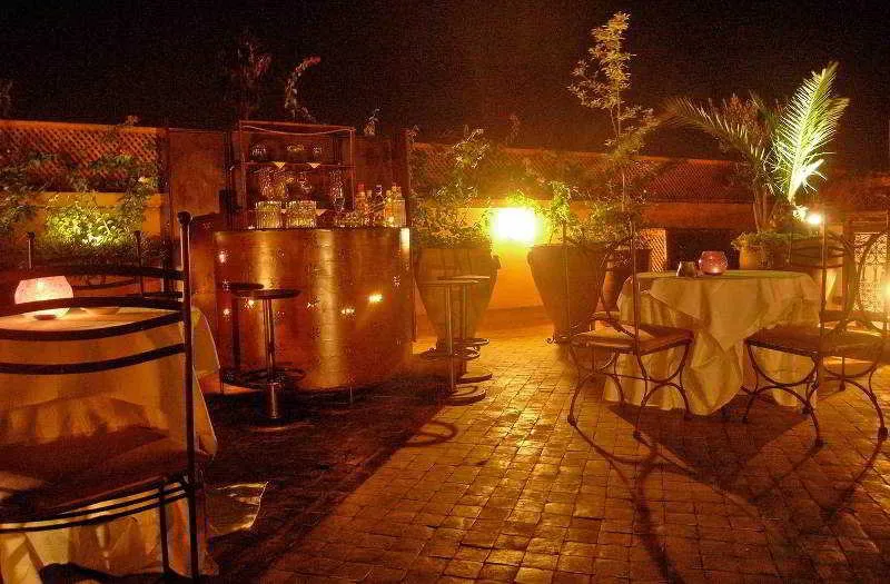 Terrace, Riad Ayadina, Marrakech